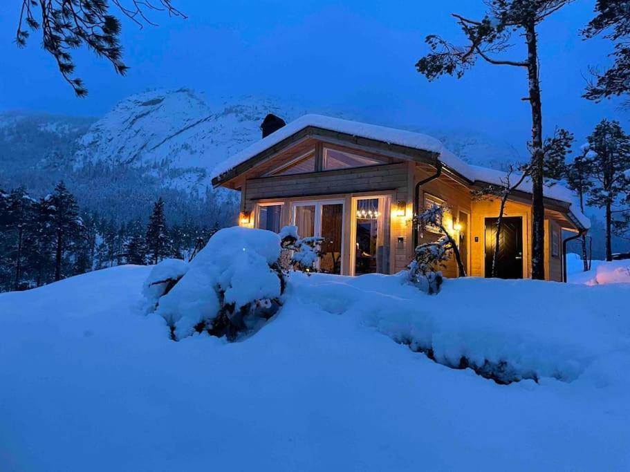 Cosy Cabin Between Lake And Mountain Treungen Buitenkant foto