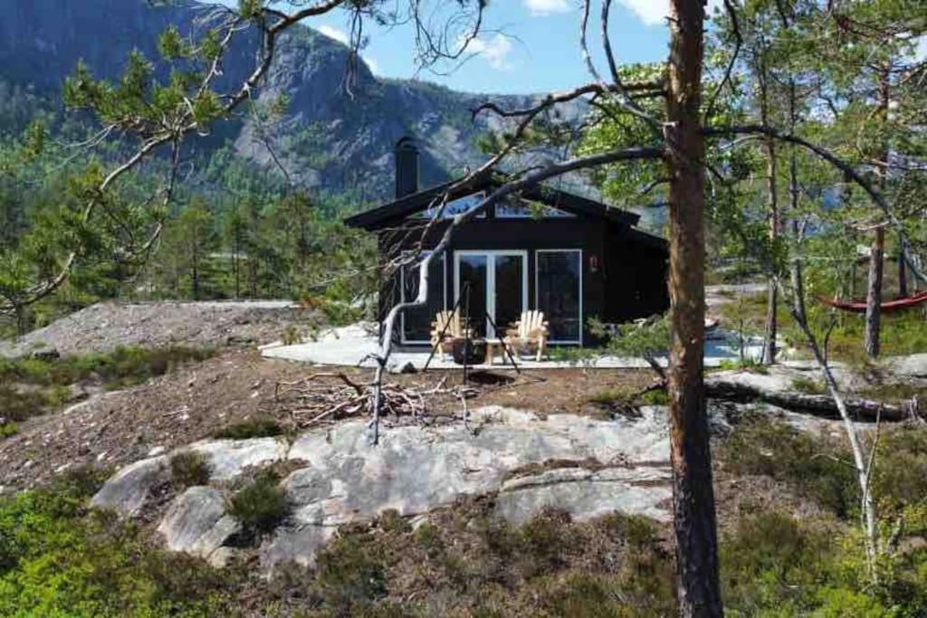 Cosy Cabin Between Lake And Mountain Treungen Buitenkant foto